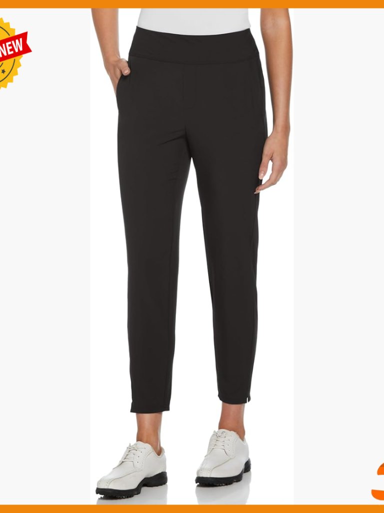 Women's 27" Ankle Golf Pants Tummy Control Stretch Performance